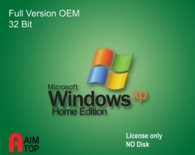 Microsoft Windows XP Home Edition SP3 Licence only NO Disk