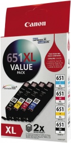 Canon 651XL Value Pack