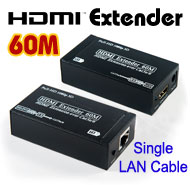 HDMI Extender Extension over Single Cat-5e / Cat-6... HDMI Extender Extension over Single Cat-5e / Cat-6...