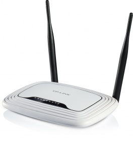TP-LINK TL-WR841N 300Mbps Wireless N Router, Atheros, 2T2R, 2.4GHz, 802.11n/g/b, Built-in 4-port Switch, with 2 antennas, [TL-WR841N]