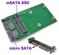 mSATA mini PCI-e SSD to 1.8 micro SATA Converter, ... mSATA mini PCI-e SSD to 1.8 micro SATA Converter, ...