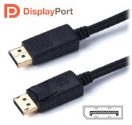 Cable: DisplayPort M to DisplayPort M, 1m, DP to DP