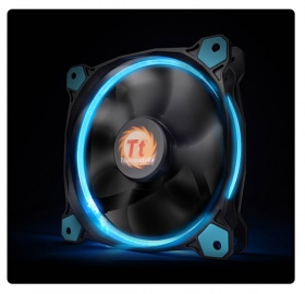 120mm ThermalTake Riing 12 Blue LED 1500RPM Fan 120mm ThermalTake Riing 12 Blue LED 1500RPM Fan