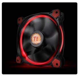 120mm ThermalTake Riing 12 Red LED 1500RPM Fan