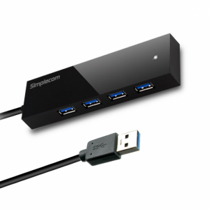 Simplecom CH341 USB 3.0 External  4 Port HUB Built...