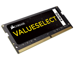 8GB Corsair DDR4, 2133MHZ 1x260 SODIMM 1.20V