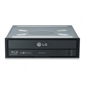 LG BH16NS55 BLK BluRay Burner,16xBD-R Read/Write, 16xDVD+-R Read/Write,SATA, Silt Play, M-Disc Support