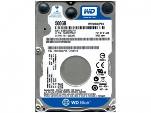 500GB WD Blue SATA 6 Gb/s 2.5-inch internal mobile hard drive