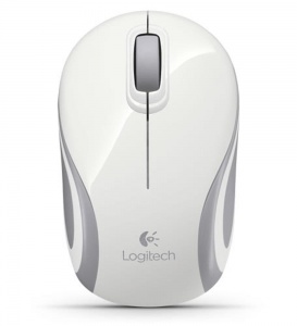Logitech Wireless Mini Mouse M187 - White Logitech Wireless Mini Mouse M187 - White