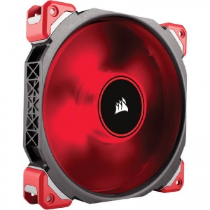 140mm Corsair ML140 PRO LED, Red, Premium Magnetic Levitation Fan