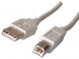 Cable: USB A-B 0.9m