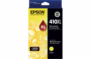 410XL High Capacity Claria Premium - Yellow Ink Cartridge (XP-530, XP-630, XP-540, XP-640)
