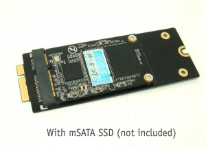 mSATA SSD to MacBook Pro Retina 2012 Adapter / Converter