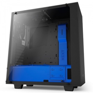 NZXT SOURCE 340 ELITE MATTE BLACK/BLUE NZXT SOURCE 340 ELITE MATTE BLACK/BLUE