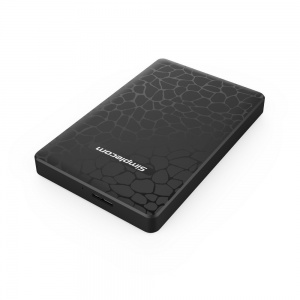 Simplecom SE101 Compact Tool-Free 2.5" SATA to USB 3.0 HDD/SSD Enclosure (Black)