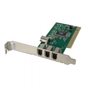 3+1 Port Firewire PCI Card