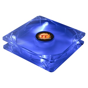 80mm Thunderblade Blue LED Basic Fan