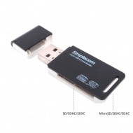 Simplecom CR201 Hi-Speed USB 2.0 Card Reader 2 Slo...