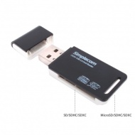 Simplecom CR201 Hi-Speed USB 2.0 Card Reader 2 Slot