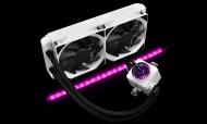 White Gamer Storm Captain 240EX RGB Enclosed Liqui... White Gamer Storm Captain 240EX RGB Enclosed Liqui...