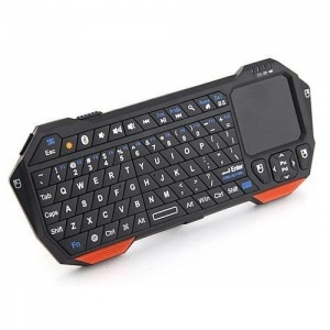 Mini Wireless Bluetooth Keyboard with Built-in Tou... Mini Wireless Bluetooth Keyboard with Built-in Tou...