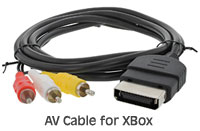 RCA AV Cable for XBox, 24P xBox connector to RCA O...