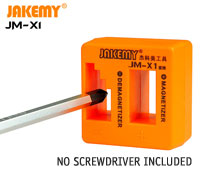 JAKEMY Portable Magnetizer & Demagnetizer Tool, [JM-X1], for screwdriver tips, drill bits