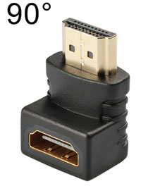 HDMI Right Angle Adapter/Connector, 90-degree, 4K ...