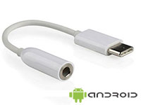 USB Type-C to 3.5mm AUX Audio Jack for Android