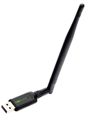 USB WiFi Dual Band AC 600Mbps + Bluetooth V4.2 Combine for Win, Higher Gain Antenna