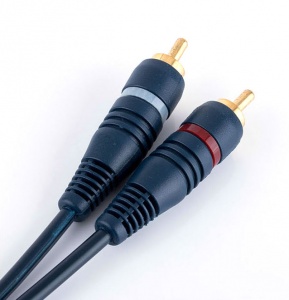 3.5mm Stereo Female - RCA 2x Male Converter, 20cm