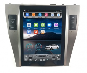 Verticle Screen Car GPS Navigation For TOYOTA CAMRY With DVD Player Video Audio Radio Bluetooth