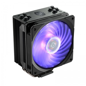 COOLERMASTER HYPER 212 RGB BLACK EDITION, GUN-METAL BLACK WITH BRUSHED Support LGA1700