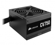 Corsair 750W CV Series CV750, 80 PLUS Bronze Certified, Up to 88% Efficiency,  Compact 125mm design easy fit and airflow, ATX, PSU (LS)