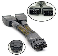 8pin PCI-e *2 to 16pin 12VHPWR Converter, [8PIN*2-... 8pin PCI-e *2 to 16pin 12VHPWR Converter, [8PIN*2-...