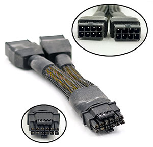 8pin PCI-e *2 to 16pin 12VHPWR Converter, [8PIN*2-12VHPWR]