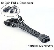 12VHPWR to 2* 6+2Pin GPU Power Convert15cm,